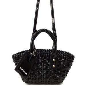 BALENCIAGA Bistro XXS Basket Strap Bag